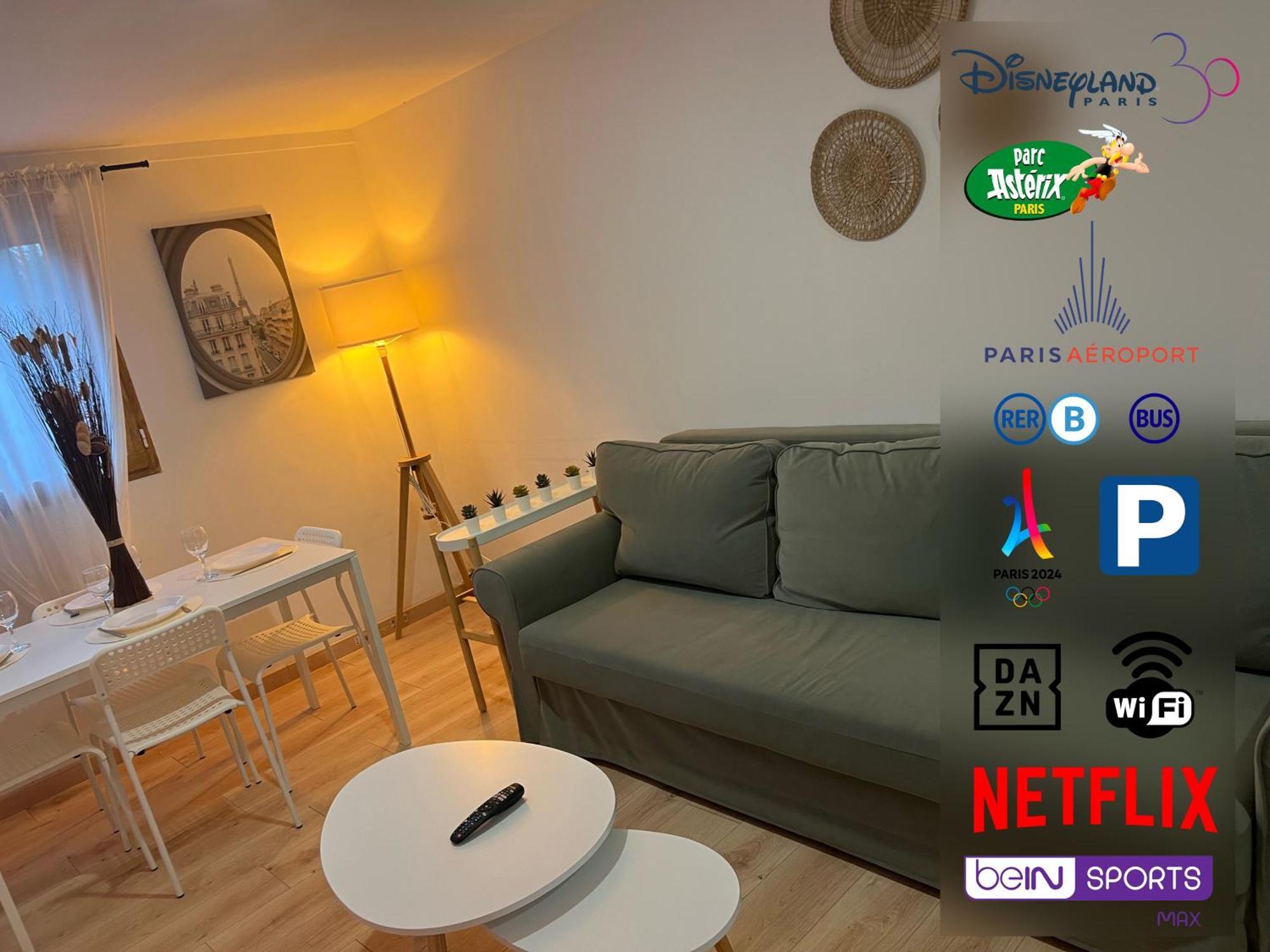 Appartement Pres De Paris, Disney & Cdg Tremblay-en-France 外观 照片